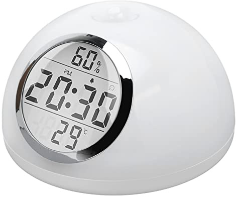 Wake Up Light Sunrise Wecker für Kinder, LCD-Bildschirm Sunrise Clock Light mit Gestenerkennungsschalter für Kinder mit Schwerem Schläfer