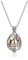 Jovivi Memorial Schmuck Asche Urne Tropfen Anhänger Kette Andenken An Verstorbene Medaillon Pendant Halskette aus Edelstahl