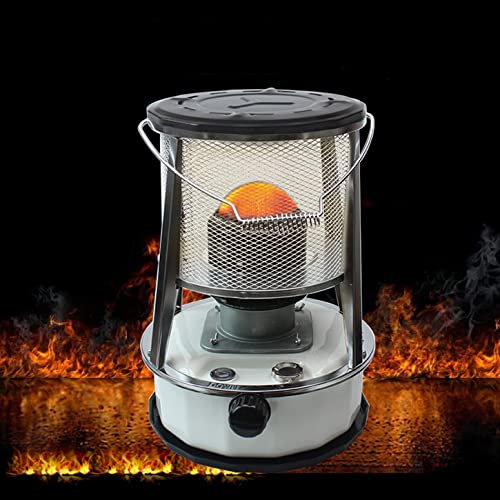 RAFCAR Campingheizung Strahler Petroleumheizung 2600W Zeltheizung Handheizer Petroleumheizung - großer Kraftstofftank 4,6l/6l, verlustarm 0,28l/h