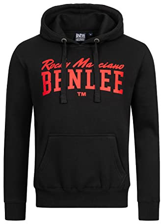 BENLEE Herren Kapuzensweatshirt Normale Passform STRONGHURST 3XL, Black/Red