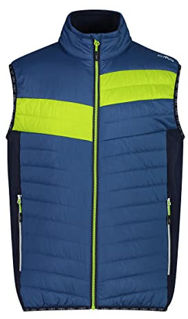 CMP Herren Hybrid Weste, Dusty Blue, 50