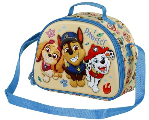 Paw Patrol Friendship-Porta Merenda 3D, Blu, 25.5 x 20 cm