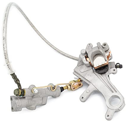 EEASSA Motorrad-scheibenbremse-Assembly Für HON&DA CR 125R 250R CRF250R CRF250X CRF450R CRF450RX CRF450X CRF450L CRF Motorrad Scheibenbremse Bremssattel Zylinder hinten