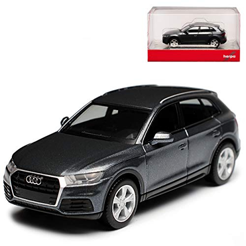 A*u*d*i Q5 II SUV Monsum Grau Metallic 2. Generation Ab 2016 H0 1/87 Herpa Modell Auto