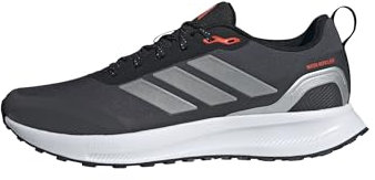 adidas Hombre RUNFALCON 5 TR Running Shoes, Core Black/Silver Metallic/Carbon, 41 1/3 EU