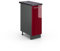 Vicco Apothekerschrank Fame-Line, Bordeaux Hochglanz/Anthrazit, 30 cm, AP Anthrazit