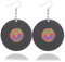 Ohrringe Kassette, Vintage Neon Ohrringe Damen, Lustige Ohrringe Fasching Acryl Kassetten Hängeohrringe Retro Earrings für 70er 80er 90er Jahre Karneval Party Accessoires (F)