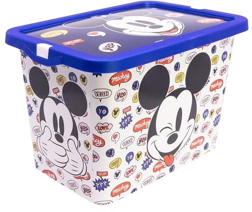 Stor Mickey Aufbewahrungsbox mit Klickverschluss, 7 Liter