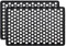 EVOKK Honeycomb Rubber Door Mat Outdoor Indoor Non Slip Dirt Trapper Waterproof Entrance Mat 40 x 60 cm (Pack of 2)
