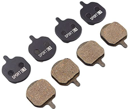 ANNJUC 4 Paare Fahrrad Scheiben Bremse BeläGe für MX2 MX3 MX4 Sole, GX-C, Jak-5 Bremssattel, Sport EX, Harz