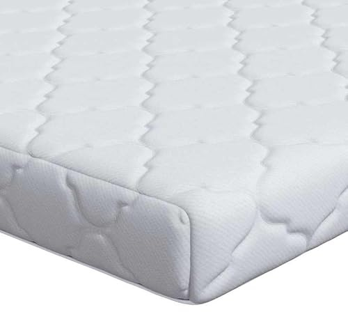 Eleganz Kokos-Matratze 190x90 cm mit PU-Schaum - Hochwertige Matratze für Betten mit Kopfteil, Atmungsaktiv & Orthopädisch - Ideal für Schlafzimmer