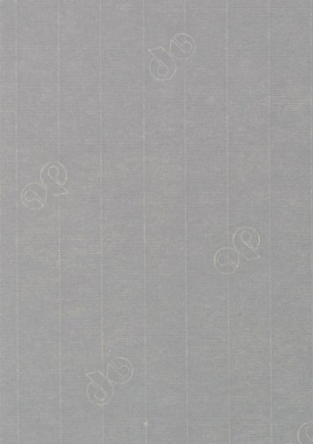 50 Stück - Artoz Serie 1001 Papier Bogen gerippt - 100g/qm - DIN A4, 297 x 210mm, hochwertig, graphit