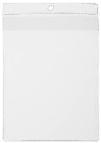 Durable Sichttasche A4, mit Schutzklappe und Lochung, 10 Stück, transparent, 230719
