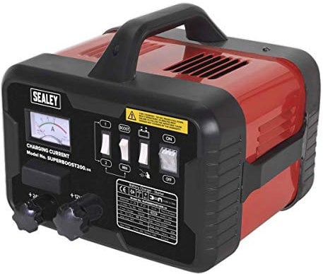 Sealey SUPERBOOST200 Starter/Charger, 200/45AMP, 12V/24V 230V