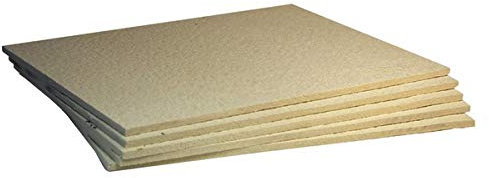 Materiali refrattari - Lastra 607 (0,5m x 0,4m x 25mm) x 6 pezzi