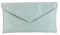 LONI Neat Umschlag Faux Wildleder Clutch Bag/Schultertasche in (sehr hellgrünen)