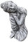 stoneandstyle träumender Shiva Steinfigur frostfest 12,9 kg