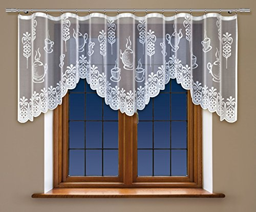 HAFT Gardine, Polyester, Weiß