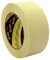 3M 2011850 Ruban Adhésif de Masquage Papier Crêpé 201E 18mm x 50 m Beige Lot de 12
