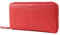 Esquire Primavera Zip Around Wallet Red