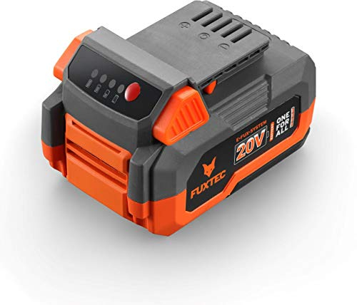 Fuxtec Akku 4Ah 20V E1B4AH Li-Ion Batterie passend 20 Volt Gartengeräte & Werkzeuge– Ladezeit 120 Min