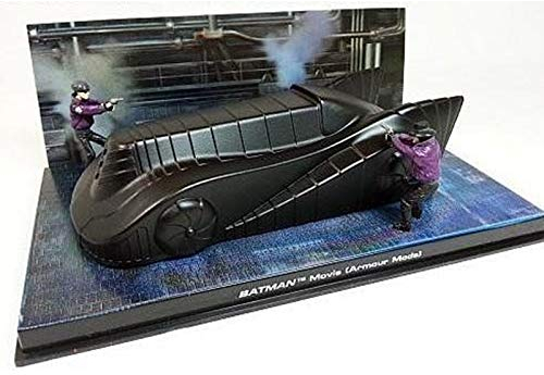 Eaglemoss Batmobile Armure Mode Batman (1989 Movie) 1/43 Noir Métal Voiture Miniature