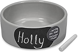 Petface Ceramic Chalkboard Dog Food or Water Bowl (20cm)