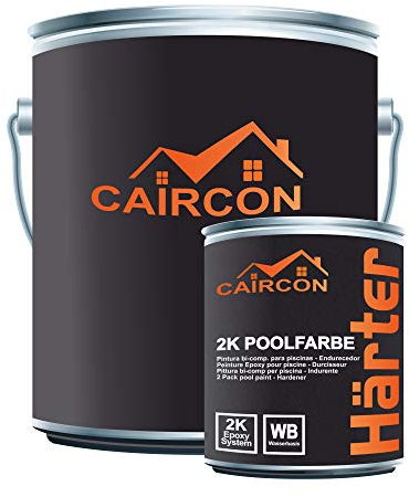 Peinture époxy piscine et bassin pour béton et carrelage - Blanc perlé 10Kg