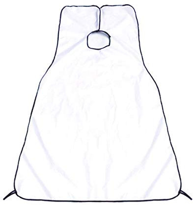 AllForYou 1 stück Mann bart schneiden Racing Cape schürze für rasiert und Haar schneiden Haar lagerung Styling Werkzeug Reinigung Badezimmer zubehör