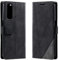 Vankii Kompatibel mit Xiaomi Mi 10 Ultra Hülle, Flip Wallet Handyhülle PU Leder Brieftasche Tasche Case Schutzhülle [Kartenschlitzen] [Magnetverschluss] [Standfunktion] (Schwarz)