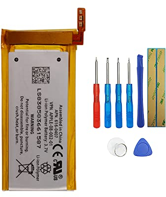 Swark 616-0407 Akku Kompatibel mit [iPod] Nano 5th A1320 with Tools