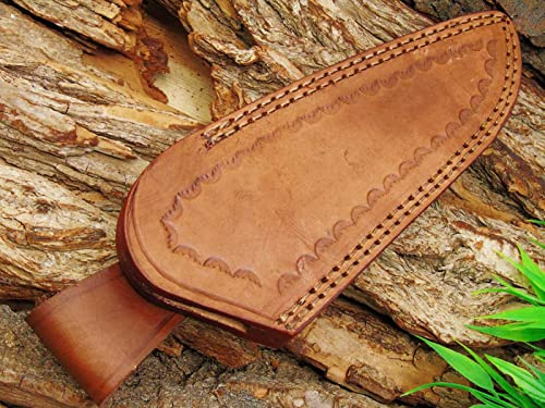 Generisch Leder Hüllen, Messer Rind Leder, Hand verarbeitet,1042EA