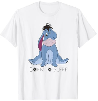 Disney Winnie the Pooh Eeyore Born To Sleep T-Shirt