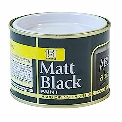 PNJB, 151 Coatings Paint Primer All Purpose, Non-drip Gloss Paints, Hard Drying, Hard Built, And High Performance,180ml (Matte Black, Pack of 1)