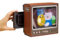 MOOKEENONE Retro TV Phone Holder Phone Screen Magnifier, Portable Retro TV Phone, Mini TV Cell Phone Holder