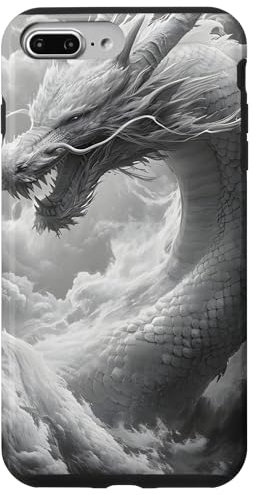 Hülle für iPhone 7 Plus/8 Plus Chinesischer Drache in Wolken