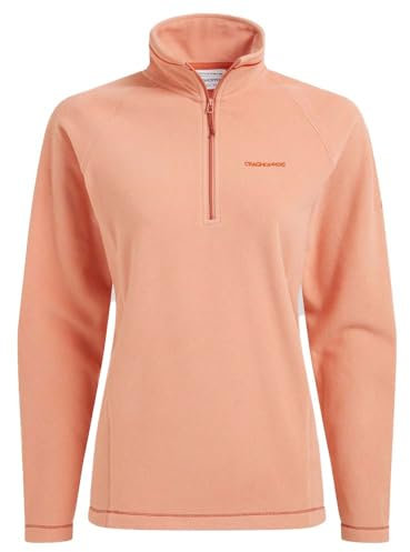 Craghoppers Womens Miska Vi Half Zip Fleece, Grey, 14 EU