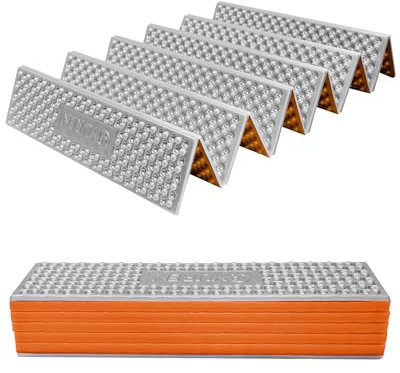 RYTMAT Isomatte Outdoor Faltbar 180×60cm Ultraleicht Strandmatte Schaumstoff Thermomatte Matratze für Camping Outdoor Reisen Wandern Bergsteigen