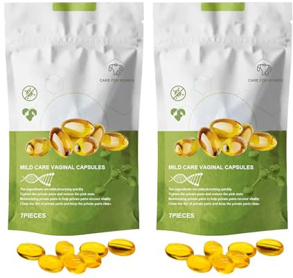 Capsules Vaginales De RéParation, Capsules Vaginales De RéParation Naturelle Pour Femmes Pour La RéParation Raffermissante Du Corps (2PCS)