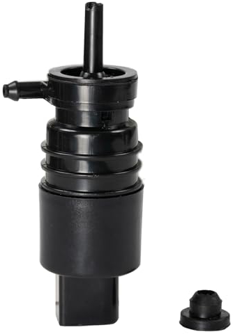 Conpert Waschwasserpumpe für BMW E36 E46 323is 330i 328i 328is 1997–2007, Frontscheibenwischer-Waschpumpenmotor mit Tülle