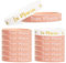 COLOFALLA 12 Stücke Team Mariée Armbänder JGA Armbänder Frauen JGA Accessoires Frauen Junggesellenabschied Frauen Armbänder Weiß und Roségold JGA Deko Frau aus Silikon