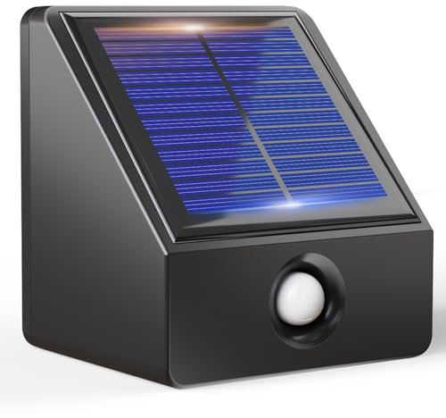 BITIWEND Vogelgezwitscher Box Bewegungsmelder, Solarenergie Naturgeräusche Box, mit Halloween- und Weihnachts-Spezialmusik, 4m Erfassungsbereich 90dB, Vogelzwitschern Box Outdoor(wiederaufladbar)