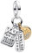 LaMenars True Friends Hangtags Charm für Armbänd 925 Sterling Silber Bead Women Charms Mother's Day Birthday Anniversary Jewelry for Damen