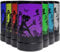 Puddle of Wax - 18cm LED 7 Colour Changing Electric Wax Burner for Wax Melts & Essential Oils - Stylish Fairy Design - Metal Case & Glass Dish - UK Plug - Available in Black or White (Black)