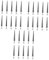 Tofficu 3 Ensembles Pointes Punk Pointes De Cône Collier De Rivets À Pointes Étalon Materiel De Bricolage Accessoire Bricolage Pointes De Balle Punk Clou Conique Métal Silver 10 Pièces * 3