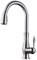 FQYEP Robinet Mitigeur Cuisine Vintage Robinet Cuisine Rabattable avec Douchette Rotatif à 360 ° Robinet D'évier de Cuisine avec 2 Modes Mitigeur Cuisine Monocommande Brossé