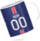 CS Mug club de football personnalisable avec nom numéro et logo - Idée cadeau fan de foot - Paris domicile 2025