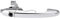 KUNYOS Door Handle Covers Gloss Black for Fiat 500 735485872 735592012 Passenger Side/Right Drivers Side Right-Hand Drive Exterior Outer Door Handle Handle Passenger Side(Right Drivers Side)