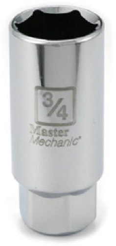 APEX TOOL GROUP-Asia 199003 Master Mechanic 3/8 Drive 6 Point Spark Plug Socket, 3/4