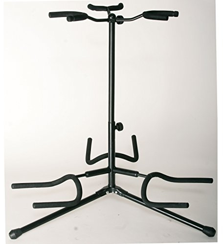 RockStand RS20836 Gitarrenständer 3-fach Ständer für alle Gitarren, höhenvers...